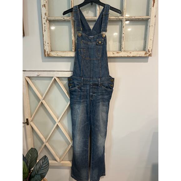 Gap size XS womens denim jean overalls - Picture 1 of 3